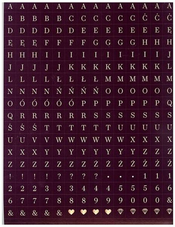 Papier do scrapbookingu jednostronny A4 SATIN GOLD zestaw (blok kreatywny) INTERDRUK