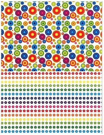 Blok z motywami A4 COLORS happy color