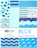 Blok z motywami A4 BLUE happy color