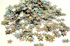 Konfetti gwiazdki 5 mm SREBRNE 12 g Kalina