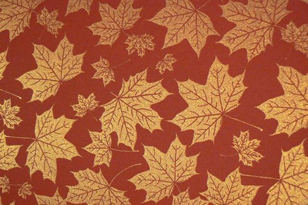 Karton ozdobny wizytówkowy A4 MOC BARW JESIEŃ Galeria Papieru