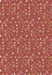 Papier do scrapbookingu jednostronny B2 50 x 70 cm MOTYWY ŚWIĄTECZNE Heyda