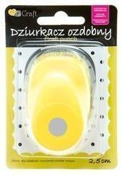 Dziurkacz ozdobny 1,9 cm KOŁO 3 dpCraft