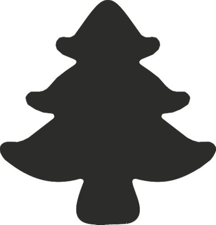 Dziurkacz ozdobny 1 cm CHOINKA breloczek Heyda