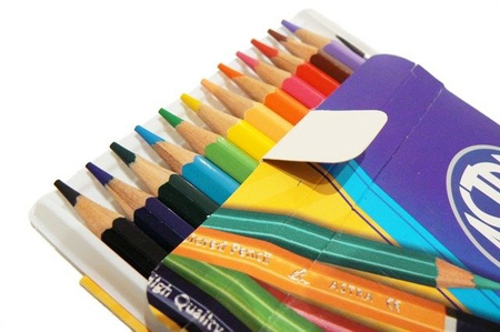 Kredki ołówkowe akwarelowe 12 kolorów ASTRA