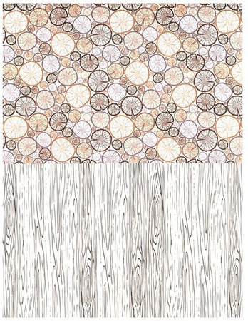 Blok z motywami A4 NATURA happy color