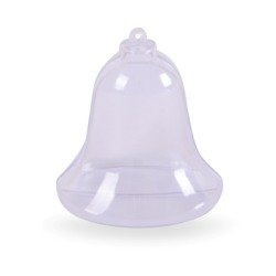 Bombka akrylowa DZWONEK 8,7 cm Arpex