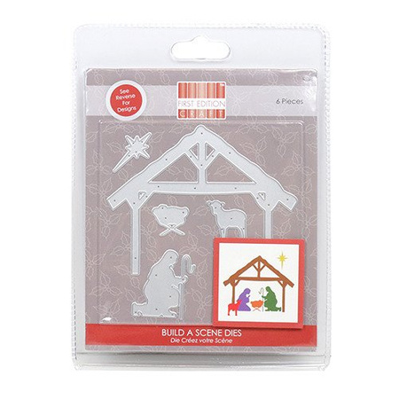 Wykrojniki SZOPKA BOŻONARODZENIOWA - FIRST EDITION CHRISTMAS DIES 6 szt. Dovecraft