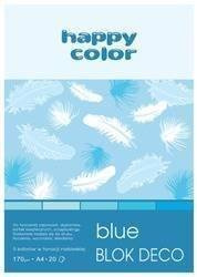 Blok Deco Blue A4 TONACJA NIEBIESKA happy color