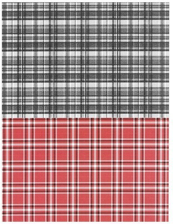 Blok z motywami A4 TEXTILE happy color