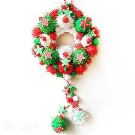 Pompony poliestrowe 2 cm METALIZOWANE 40 szt. dpCraft