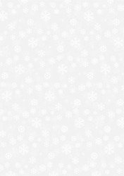 Papier do scrapbookingu transparentny (kalka ozdobna) A4 ŚNIEŻYNKI BIAŁE Heyda