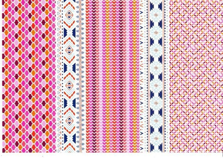 Wycinanka A4 samoprzylepna WZORY ETNICZNE CORMORAN