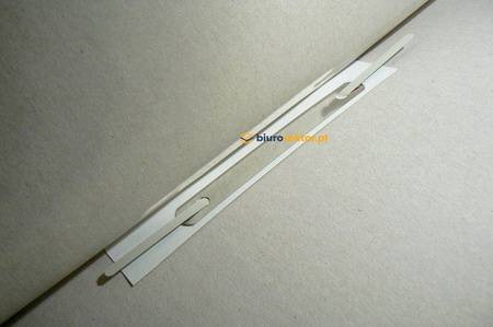 Skoroszyt oczkowy 1/1 A4 biały BARBARA