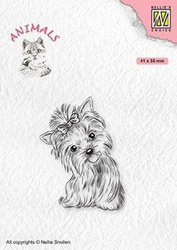 Stempel silikonowy PIES YORKSHIRE TERRIER Nellie`s Choice