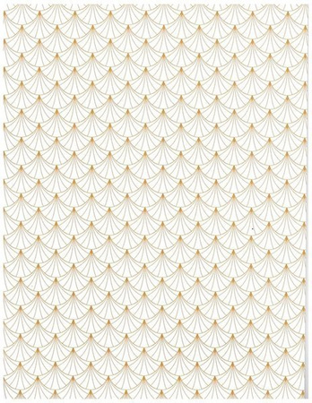 Papier do scrapbookingu jednostronny A4 ART DECO zestaw (blok kreatywny) INTERDRUK