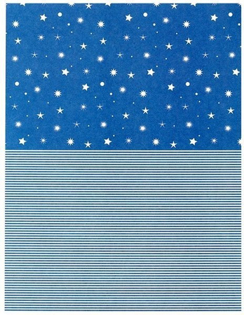 Blok z motywami A4 BLUE happy color