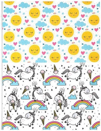 Blok z motywami A4 KIDS happy color