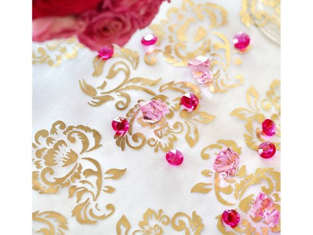 Kryształowy lód RÓŻOWY 21 x 25 mm 50 szt. PartyDeco