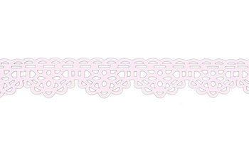 Koronka samoprzylepna JASNORÓŻOWA KORONKA 1,5 cm 1 m Cormoran