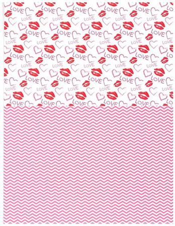 Blok z motywami A4 LOVE happy color