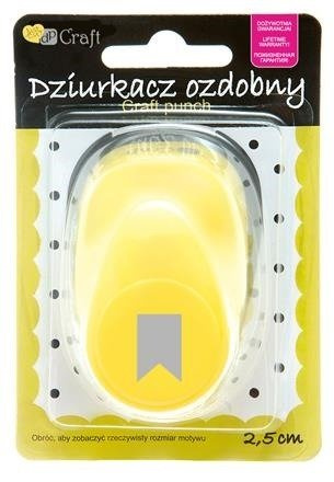 Dziurkacz ozdobny 2,5 cm FLAGA dpCraft