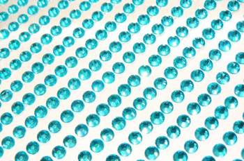 Kryształki samoprzylepne BLUE 3 mm 806 szt. dpCraft