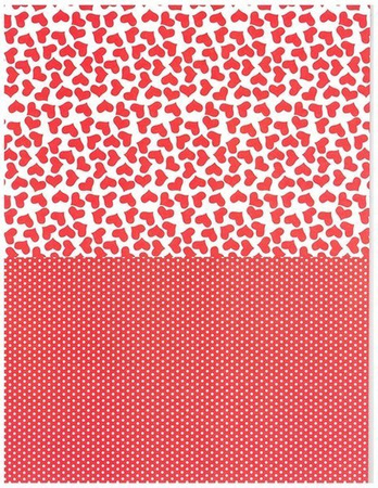 Blok z motywami A4 RED happy color