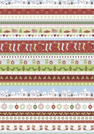Papier do scrapbookingu jednostronny B2 50 x 70 cm BOŻE NARODZENIE Heyda