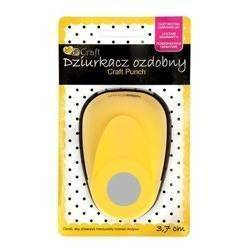 Dziurkacz ozdobny 3,7 cm KOŁO dpCraft