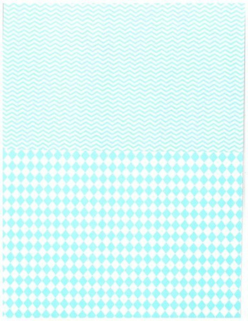 Blok z motywami A4 BLUE happy color