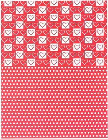 Blok z motywami A4 RED happy color