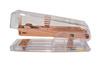 Zszywacz 20 kartek TRANSPARENTNY ROSE GOLD Interdruk