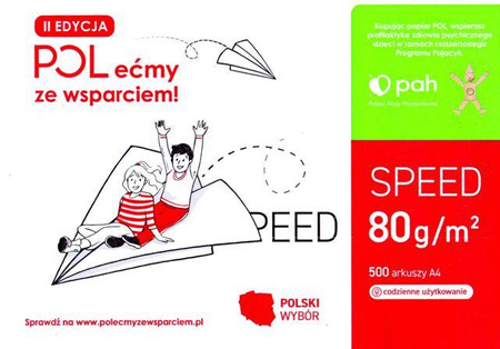 Papier ksero A4 80 g POL SPEED
