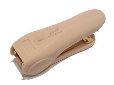 Zszywacz 20 kartek BEŻ ZŁOTO SATIN GOLD Interdruk