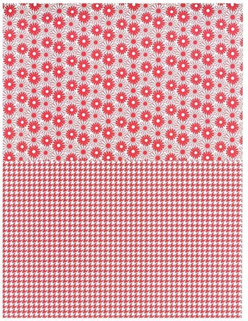 Blok z motywami A4 RED happy color