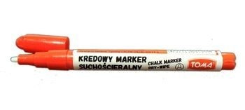 Marker kredowy suchościeralny 1,5 mm CZERWONY TOMA