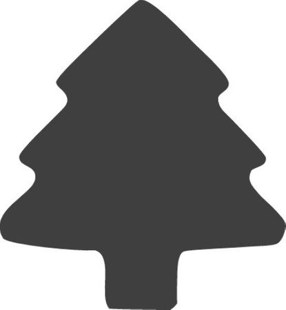 Dziurkacz ozdobny 2,5 cm CHOINKA Heyda