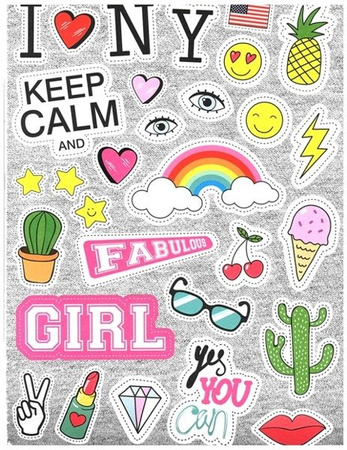 Papier do scrapbookingu jednostronny A4 HIPSTER zestaw (blok kreatywny) INTERDRUK