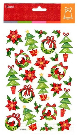 Naklejka CHOINKA WIANKI 25 szt. Arpex