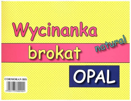 Wycinanka A4 BROKAT OPAL mix kolorów CORMORAN