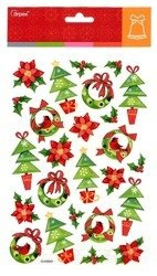 Naklejka CHOINKA WIANKI 25 szt. Arpex