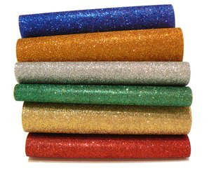 Wycinanka A4 GLITTER COLOR brokat mix kolorów CORMORAN