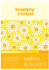 Blok Deco Yellow A5 TONACJA ŻÓŁTA happy color
