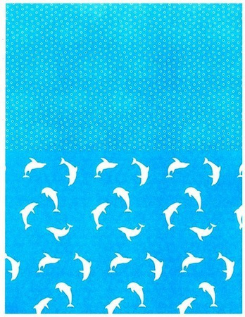 Blok z motywami A4 BLUE happy color