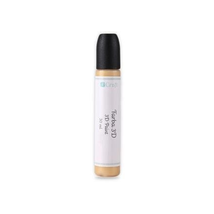 Farba 3D perełki w płynie SOFT GOLD 30 ml dpCraft