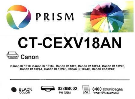 Toner do Canon C-EXV18 BLACK 8,4K PRISM