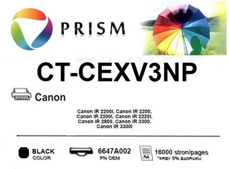 Toner do Canon C-EXV3 BLACK 16K PRISM